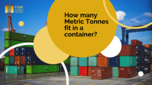 How many Metric Tones fit in a container